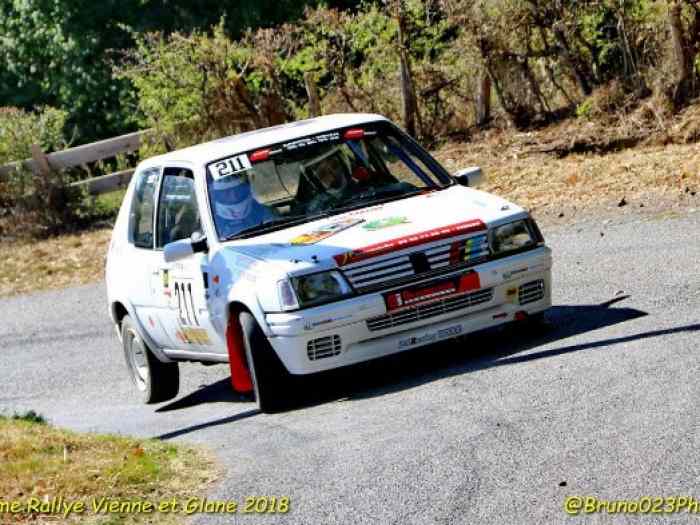 205 RALLYE VHC PTH international. 1