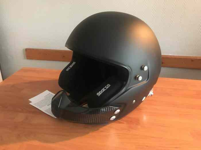 CASQUE SPARCO JET AIR PRO FIA Taille M Noir Neuf 0