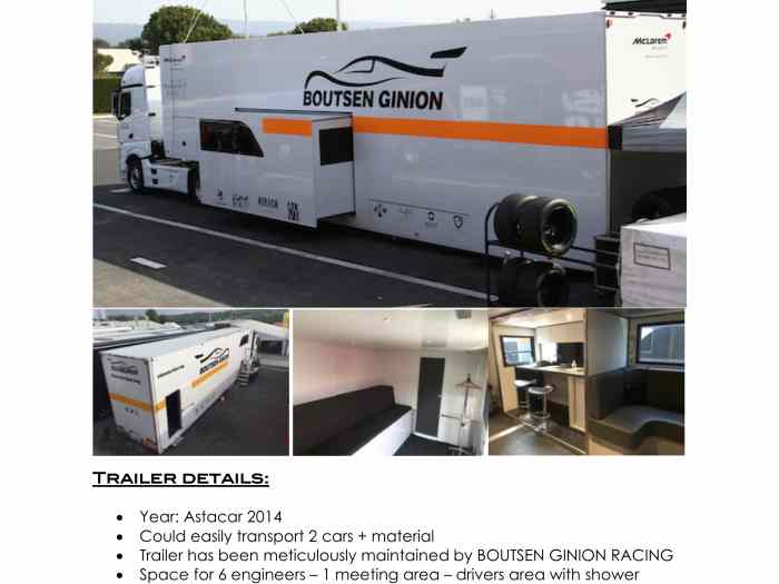 Camion de course à vendre avec auvent 0