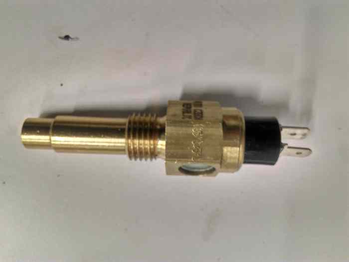 sonde température huile vdo avec alerte