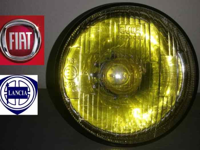 LANCIA DELTA HF INTEGRALE 4WD FIAT RITMO 125 130 ABARTH : optique de phare intérieur ELMA 3500095 1