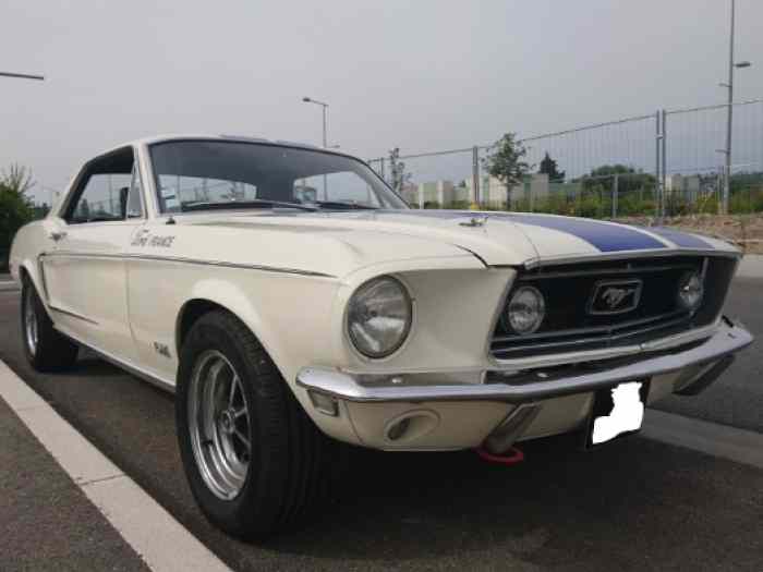 VHRS - FORD MUSTANG COUPE 390 GT 6.4L-V8-37 CV 1968 0