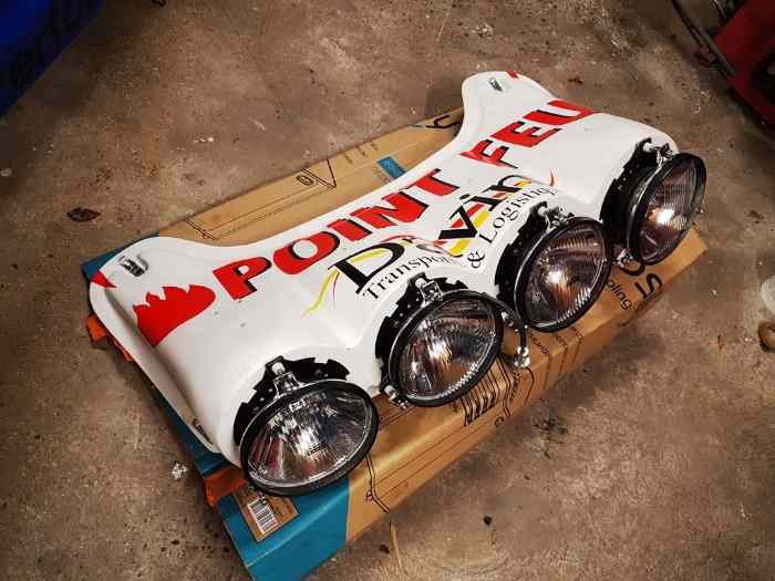 Rampe de phare Xenon Peugeot 207 complète 1