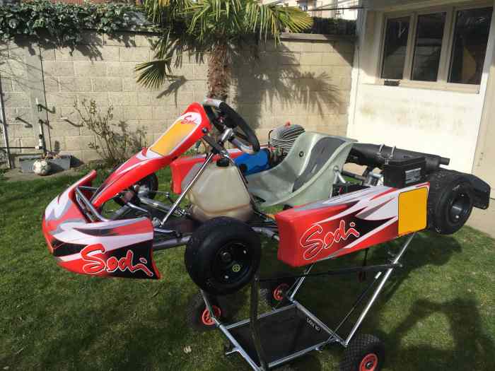 Kart SODI MC5 Moteur IAME 100 cc avec Système Alfano Pro 0