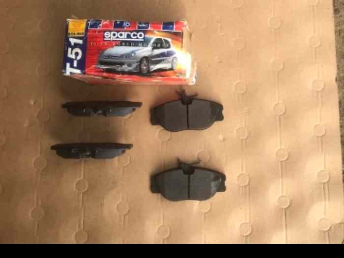 Plaquette de frein sparco T51