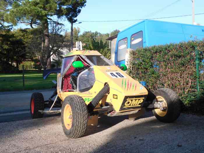 Vrai châssis kartcross Fouquet