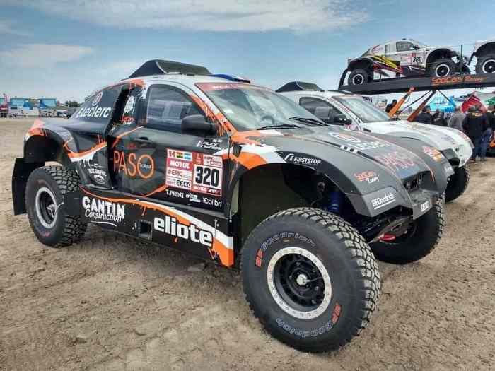 Buggy Dakar FIA T1.3 - pièces et voitures de course à vendre, de