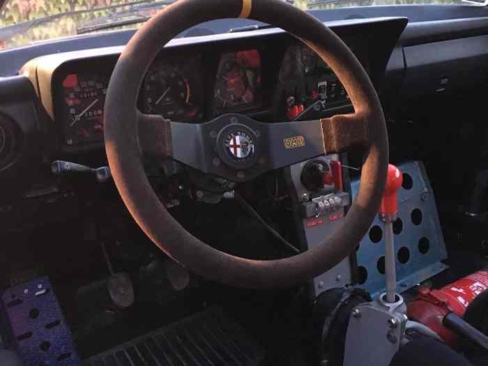 ALFA ROMEO GTV6 RALLYE ex groupe F 5