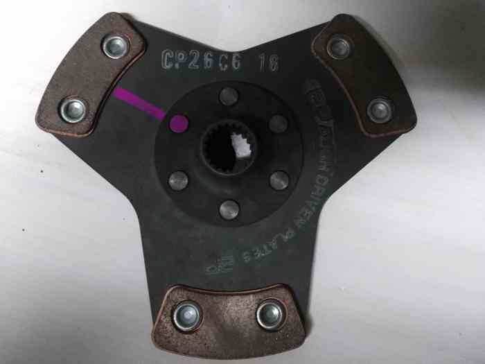 disque embrayage métal fritte rallye 2