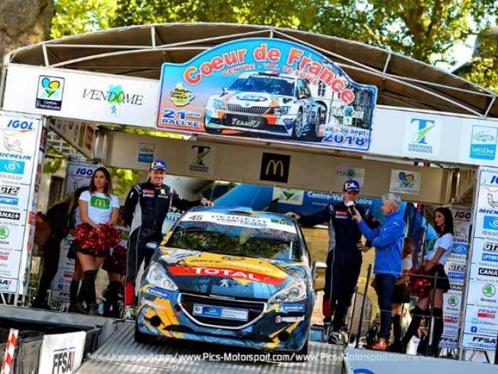 208 R2 Vainqueur 208 Rally Cup 2018 avec Yohan Rossel 3
