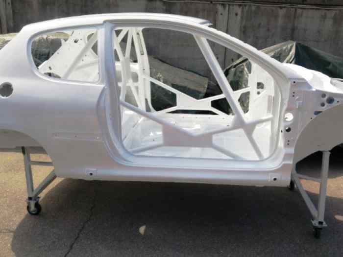 Peugeot 206 FIA roll bar shell - NEW BUILD - FOR SALE 1