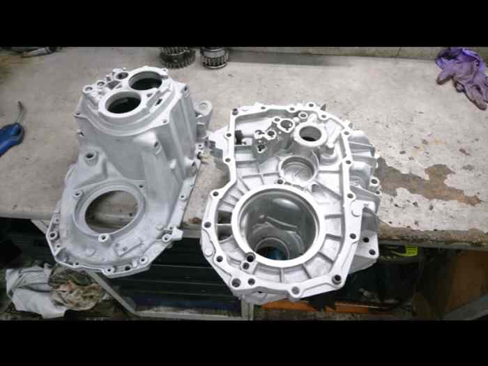 Boîte de vitesse jc5 130 14x63 autobloc etc clio rs remise à neuf lambev 2
