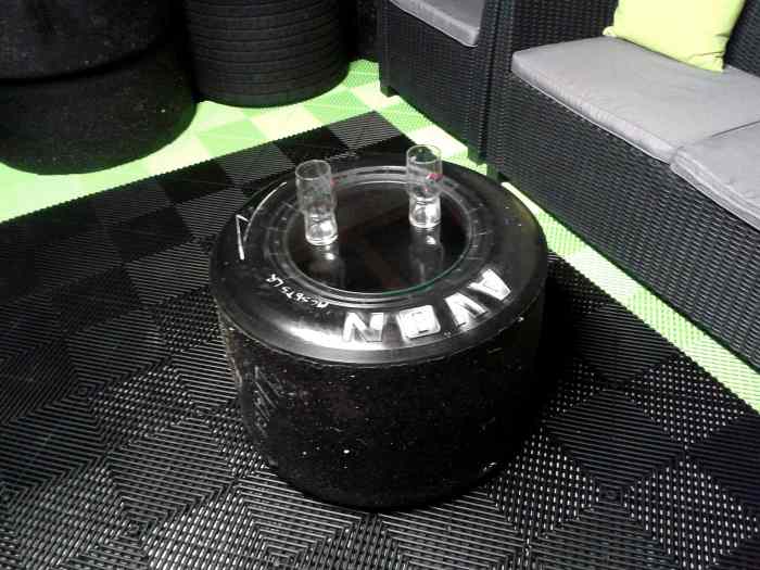 Slick F1 plateau verre