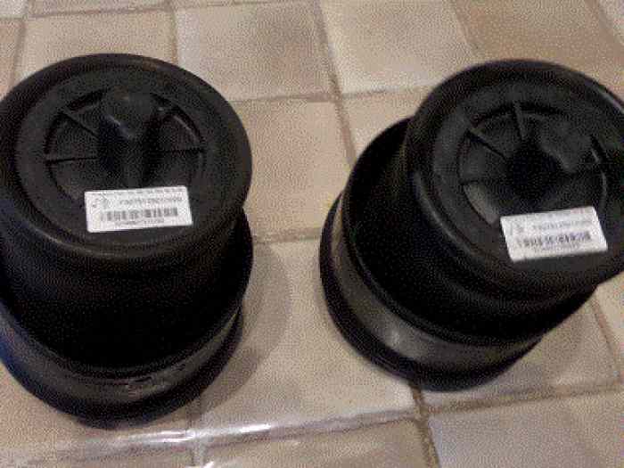 DEUX RESSORTS DE SUSPENSION PNEUMATIQUE