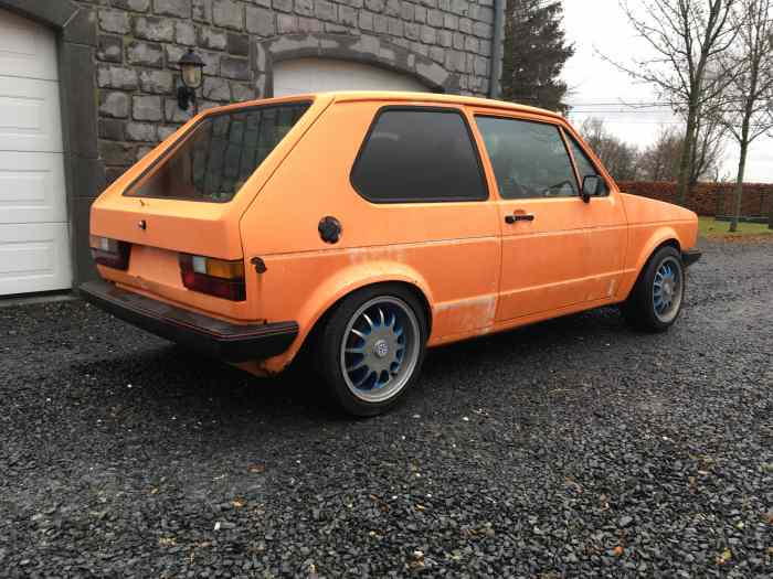 vw golf I GTI original a restaurer 2