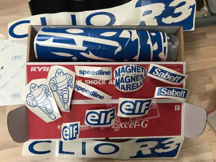 Kit deco clio R3 max 0
