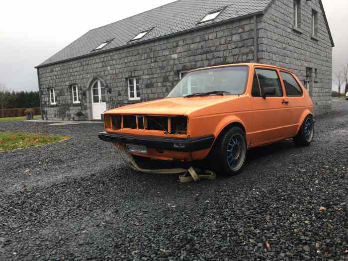 vw golf I GTI original a restaurer 4