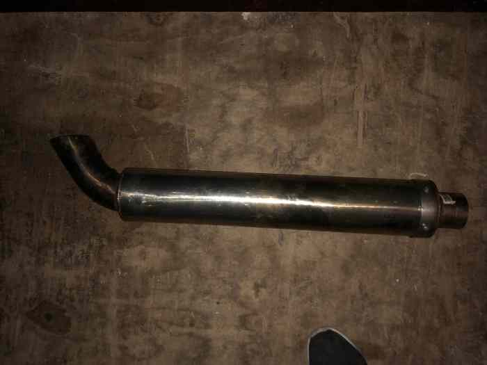 Echappement dallara 305-07 moteur mercedes 3