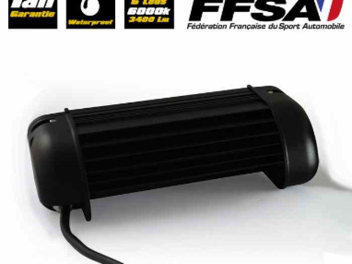 NEUF - Rampe Led Rallye Virages 40W FFSA 2