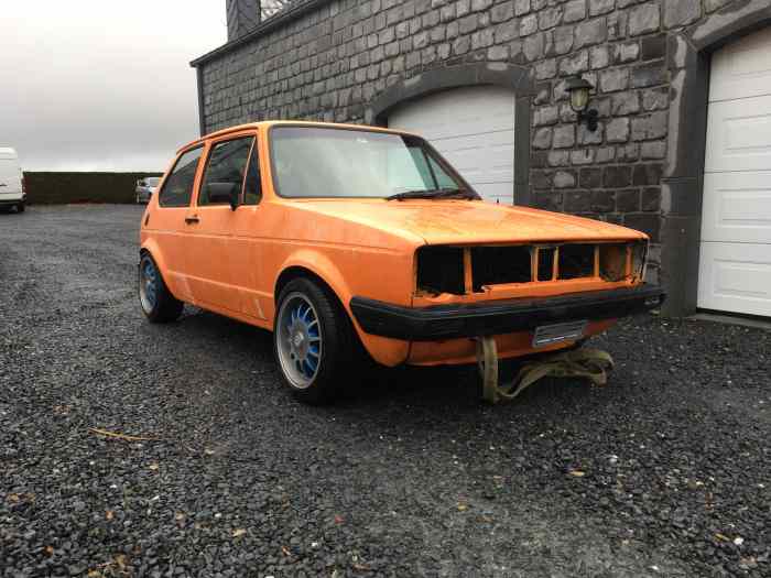 vw golf I GTI original a restaurer 0