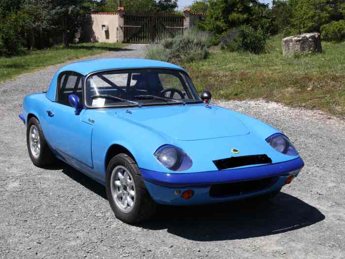 LOTUS ELAN 1600 26 R spécifications 1964, passeport FIA GTS 10 période F (62-65) possibilité reprise F3 2000 5