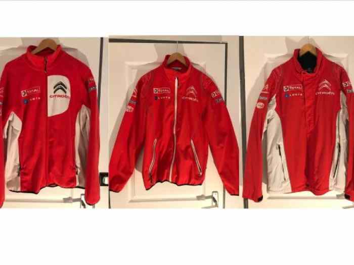 Lot Vestes Citroen VENDUES 1
