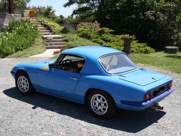 LOTUS ELAN 1600 26 R spécifications 1964, passeport FIA GTS 10 période F (62-65) possibilité reprise F3 2000 2