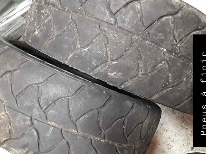 Jantes 205 rallye et pneus hankook T71 en 13 2