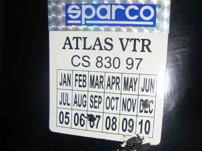 Siège baquet Sparco Peugeot Sport Atlas VTR 2