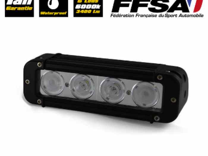 NEUF - Rampe Led Rallye Virages 40W FFSA 0