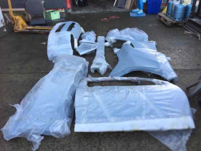 Carrosserie DS3 type WRC polyester