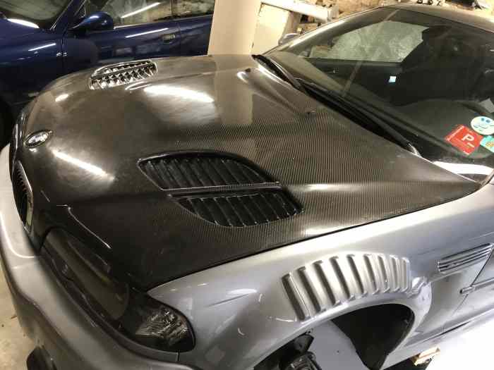 Aile fibre M3 E46 GTR 0
