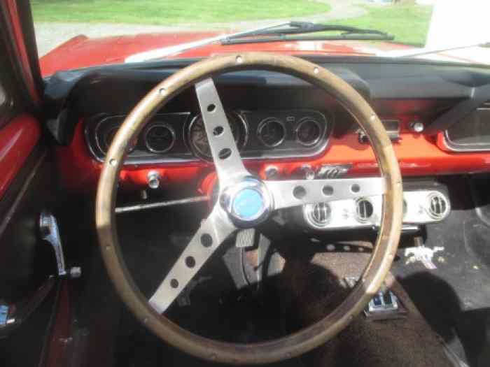 MUSTANG CABRIOLET 1966  6CYLINDRES – photo 5 sur 6