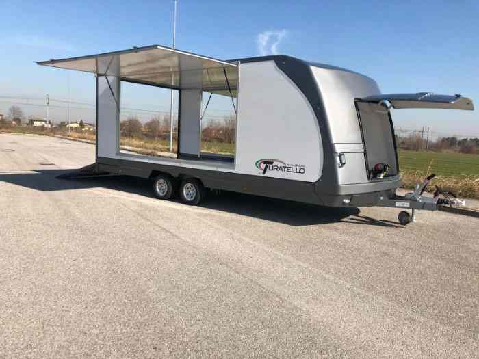 Remorque porte voiture Fermé Turatello F26 0