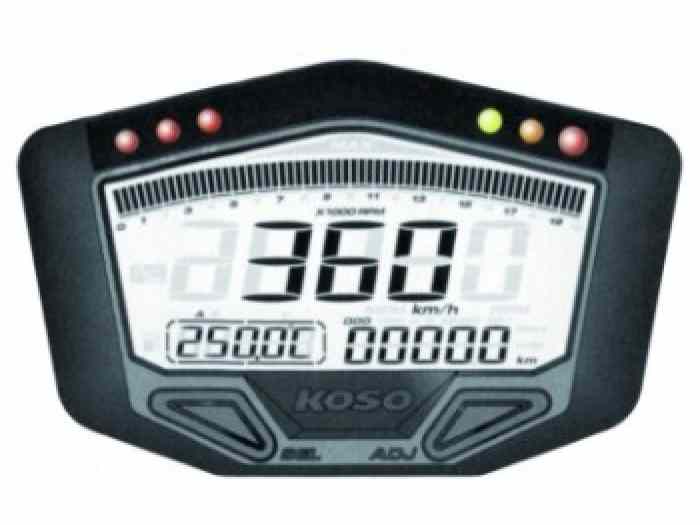 Pack dashboard KOSO DB02R pièces et voitures de course à vendre, de rallye et de circuit.