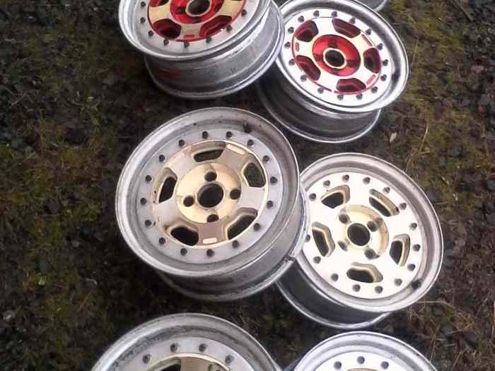 4 jantes pls le mans 6 par 15 citroen, peugeot, ford , 205 t16 etc 2