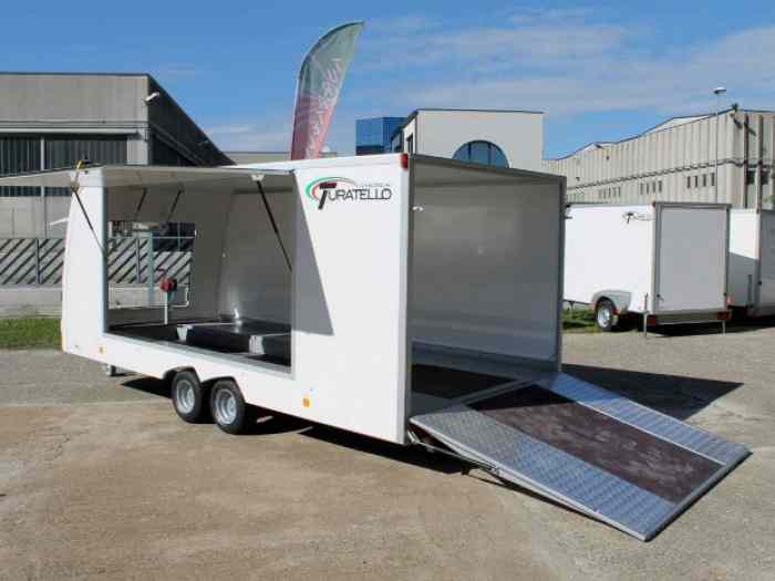 Remorque porte Voiture fermée Turatello 2