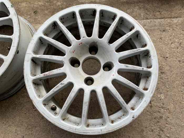 2 Jantes OZ Superturismo 15 pouces 4x108 ET16 2