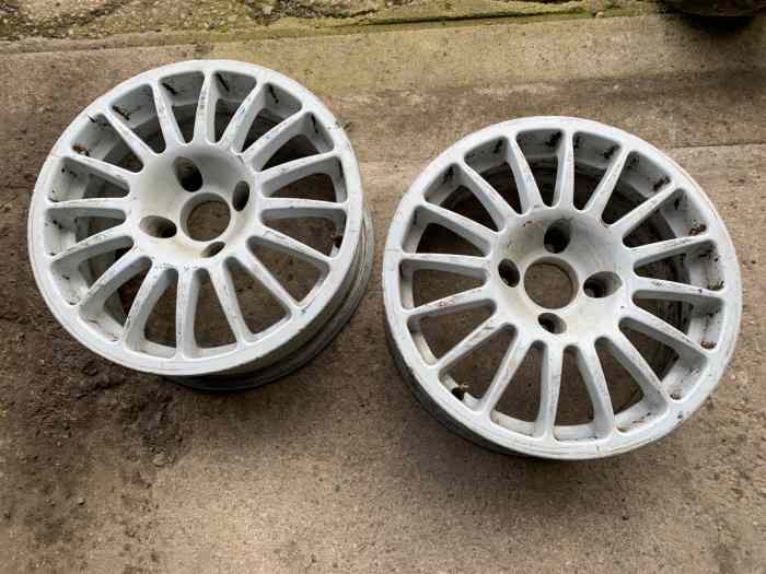 2 Jantes OZ Superturismo 15 pouces 4x108 ET16 0