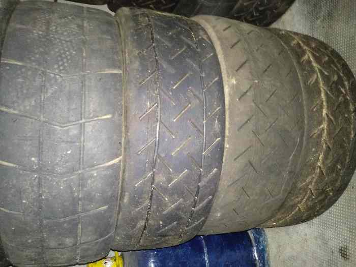 Lot pneus Michelin et BF 15 pouces pour essais / circuit 5