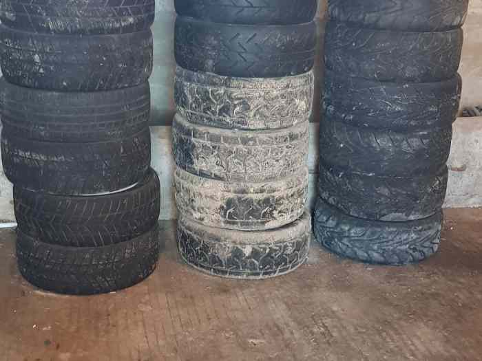 Vends jantes+pneus 1