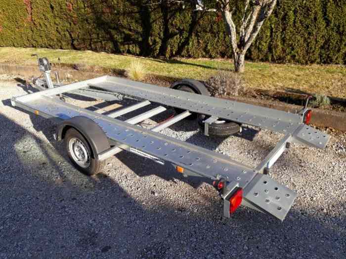 Remorque Porte Voiture 1300 kg / 2016 / 2500 kms 0