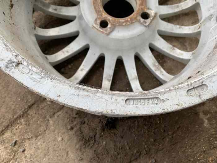 2 Jantes OZ Superturismo 15 pouces 4x108 ET16 3