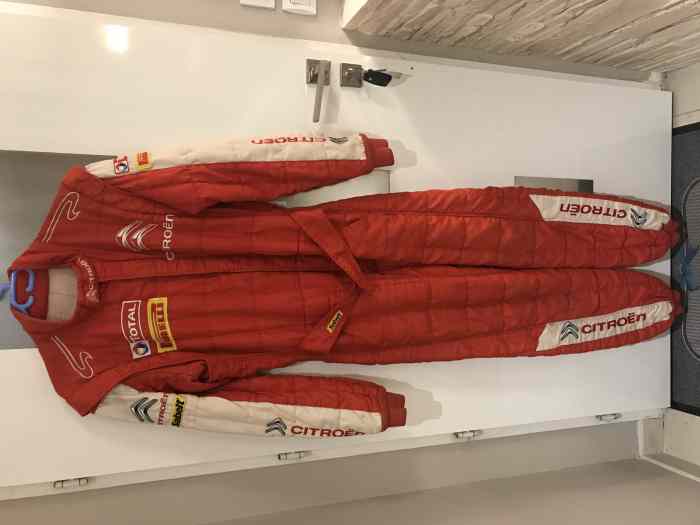 Veste De Sport Rouge Citroën Racing Leonardo - Taille S - Pour Rallye Terre - Occasion Très Bon État