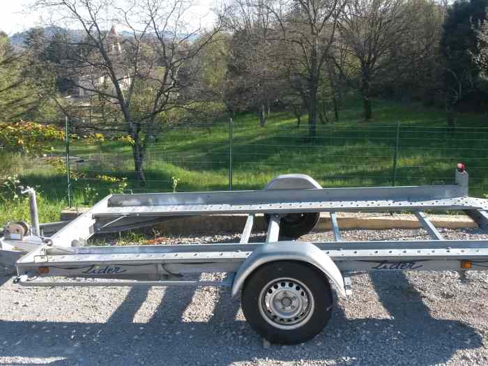 Remorque porte voiture lider 1300 kg 0