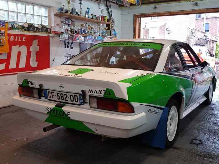 OPEL MANTA B GSI RALLYE VHC 3