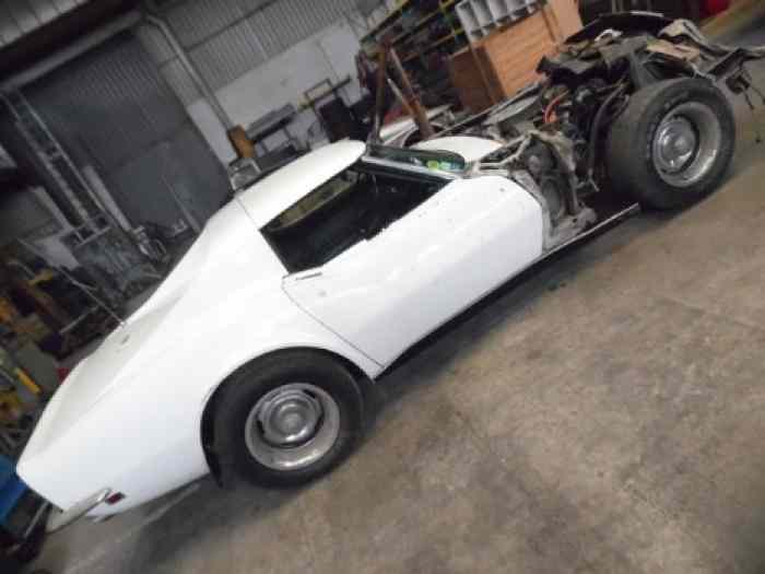 CORVETTE STINGRAY 1969 ACCIDENTEE 1