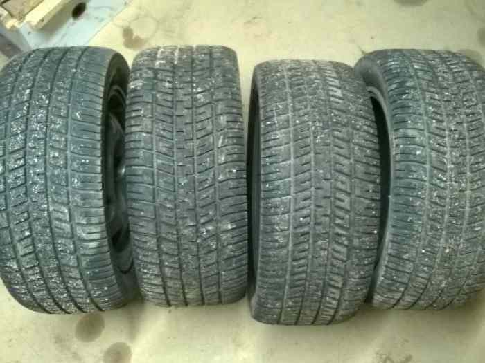 4 pneus pluies P2D