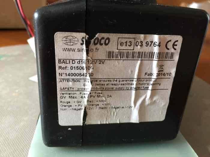 Chauffage Siroco Bali D 12V 1