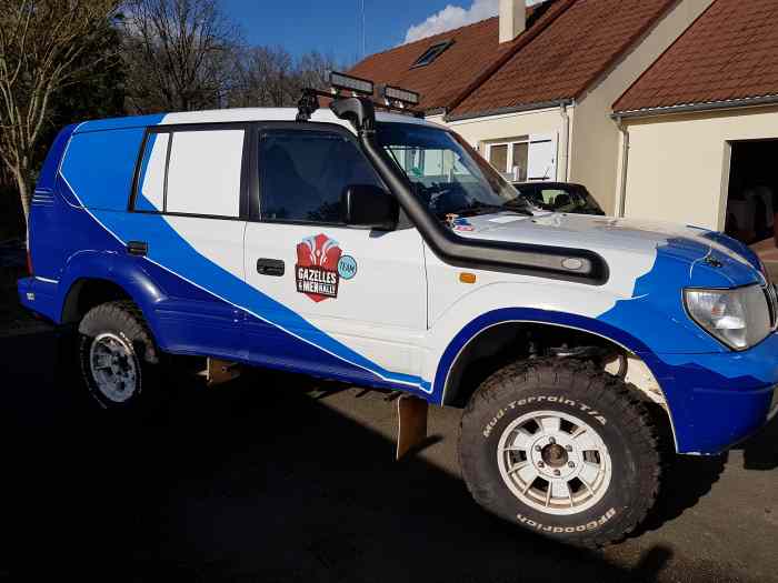 land cruiser kdj95 avec passeport FIA 1